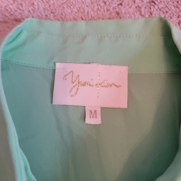 Yumi Kim Silk Sleeveless Blouse M - Picture 4 of 9